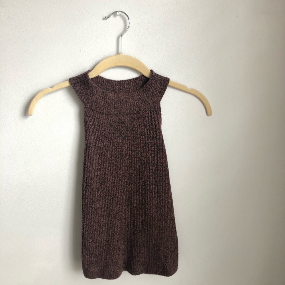 Mock Neck Halter Top “Me to We”